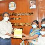 Tiruvallur Morai Grama Niladhari who died due to corona disease – Chief Minister donated Rs. 20 lakhs by the District Collector through the General Relief Fund.