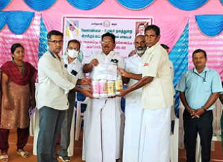 இராசிபுரம் : முத்துக்காளிப்பட்டி ஊராட்சியில் நடைப்பெற்ற கலைஞரின் அனைத்து கிராம ஒருங்கிணைந்த வேளாண் வளச்சித் திட்டம் ..