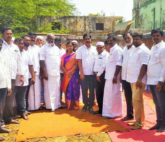 திருவள்ளூர் : அரியன்வாயல் அரசு நடுநிலைப் பள்ளிக்கு ரூ.94 லட்சம் மதிப்பீட்டில் புதிய கட்டடம் கட்டுவதற்கான பூமி பூஜை .. பொன்னேரி எம்.எல்.ஏ. பணியை துவக்கி வைத்தார்…