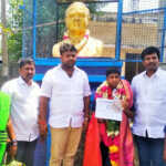 Tiruvallur Tiruvellaivayal Government School student won a silver medal in the All India Boxing Tournament-2 (2)