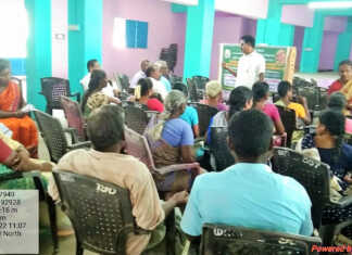 மதுக்கூர் வட்டாரத்தில் பயிர் பாதுகாப்பு மருந்துகளை பாதுகாப்பாக கையாளுவது குறித்து விவசாயிகளுக்கு பயிற்சி ..