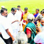 Villagers of Vellambakkam petition the Member of Parliament for Tiruvallur to pave the way for the fire-1 (2)