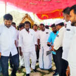 Villagers of Vellambakkam petition the Member of Parliament for Tiruvallur to pave the way for the fire-2 (2)