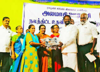 அலமாதி ஊராட்சியில் ஆயிரம் மகளிருக்கு பல்வேறு நலத்திட்ட உதவிகள் வழங்கி கொண்டாடப்பட்ட உலக அன்னையர் தினம் !
