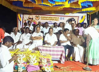 சாலவாக்கம் ஒன்றிய திமுக சார்பில் தோட்ட நாவல் பகுதியில், நலத்திட்ட உதவிகளை வழங்கி .. சிறப்பாக கொண்டாடப்பட்ட கலைஞரின் 99 வது பிறந்தநாள் விழா ..