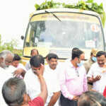 Bus service back to the villages that had been suspended for the last ten years – Minister Samu Nasser started near Ponneri under Stalin’s plan in your constituency-3 (2)