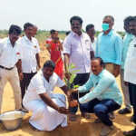 Kanchipuram A sapling planting ceremony was held on the eve of World Environment Day to transform Thevariyambakkam panchayat into a Masilla panchayat-3 (2)