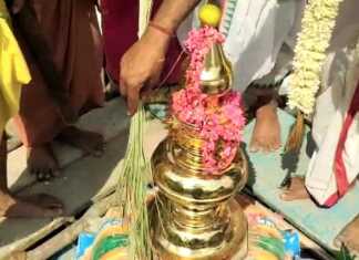 கும்பகோணம் ஸ்ரீமந்தை மகா காளியம்மன்கோயில் மகா கும்பாபிஷேகம் : ஏராளமான பக்தர்கள் பங்கேற்று சாமி தரிசனம் செய்தனர்..