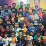 Natural Food Awareness Program for Children in Gummidipoondi on the occasion of International Yoga Day-2