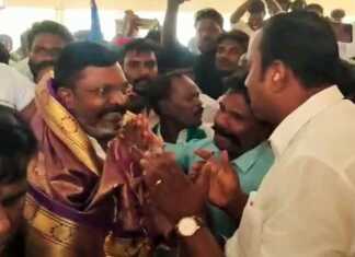 கும்பகோணம் : மாங்குடி ஊராட்சியில் நடைப்பெற்ற முற்போக்கு மாணவர் அணி அமைப்பாளர் தாயர் படத்திறப்பு விழா … விடுதலை சிறுத்தைகள் கட்சித் தலைவர் தொல் திருமாவளவன் படத்தினை திறந்து வைத்தார் ..