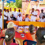 Tiruvallur A ceremony to provide inscription and welfare assistance on the occasion of the kalaignar 99th birthday at Vairamkuppam village-2 (2)