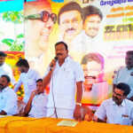 Tiruvallur A ceremony to provide inscription and welfare assistance on the occasion of the kalaignar 99th birthday at Vairamkuppam village-3 (2)