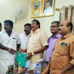 Bhumi Pooja ceremony for construction of Integrated Agriculture Extension Center worth Rs.1.83 Crore held at Kummidipoondi-1 (2)