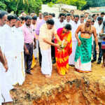 Bhumi Pooja ceremony for construction of Integrated Agriculture Extension Center worth Rs.1.83 Crore held at Kummidipoondi-2 (2)