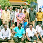 Citizens suffer in Ponneri due to slow progress of underground sewer project – Ward members stage sit-in protest led by Municipal Vice President-1 (2)