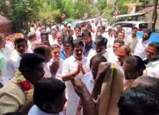 தொடர் வெற்றிகளை இபிஎஸ் பெற வேண்டி .. அதிமுக முன்னாள் அமைச்சர் ஆர் காமராஜ் அம்மாசத்திரம் பைரவர் திருக்கோயிலில் நடத்திய சிறப்பு பூஜை ..