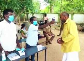 குடவாசல் : விறுவிறுப்பாக நடைப்பெற்ற நெடுஞ்சேரி ஊராட்சி மன்ற தலைவருக்கான உள்ளாட்சி தற்காலிக தேர்தல் .. ஆர்வத்துடன் வாக்களித்த பொதுமக்கள் ..