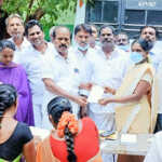 Inauguration 31st Corona Mega Vaccination Camp held in Aramakkam Panchayat – President Dhanapal inaugurated-2 (2)