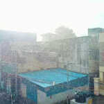 It rained for only ten minutes in Kanchipuram.. People are happy because of the cold wind blowing-1 (2)