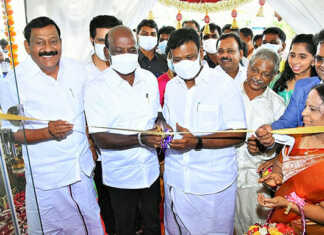கும்மிடிப்பூண்டி : எச்.எம்.சி. தனியார் மருத்துவமனை திறப்பு விழா .. மருத்துவம் மற்றும் மக்கள் நல்வாழ்வுத்துறை அமைச்சர் மா.சுப்பிரமணி திறந்து வைத்தார் ..