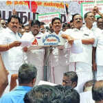 Ponneri Thousands of AIADMK members participated in a protest against the increase in electricity tariff by the Tamil Nadu government-1 (2)