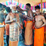 Tiruvallur Unit punching ceremony for 108 devotees of Thiruthani walk held at Srimuthumariamman temple in Thiruvellavai-4 (2)