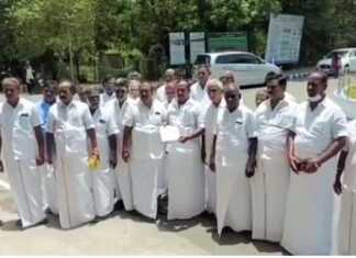 திருவாரூர் மின் கட்டண உயர்வை தமிழக அரசு திரும்ப பெற வலியுறுத்தி, தமிழ் மாநில காங்கிரஸ் கட்சியின் சார்பில் மாவட்ட ஆட்சியரிடம் மனு