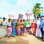 An awareness rally on the elimination of plastic was held in the areas under Meenjoor Exam Level Municipality-2 (2)