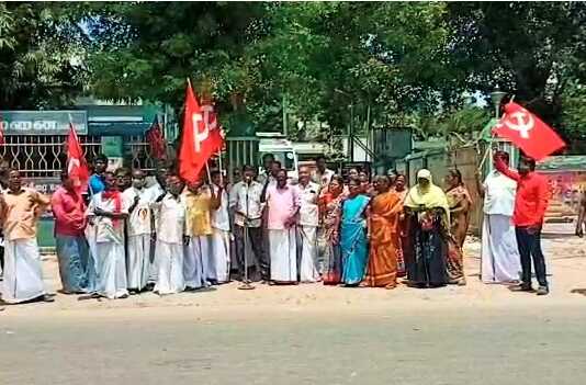 திருவிடைமருதூர் அரசு மருத்துவமனையின் நிர்வாக சீர்கேடுகளை முறைப்படுத்திட வலியுறுத்தி இந்திய கம்யூனிஸ்ட் (மார்க்சிஸ்ட்) கட்சி சார்பில் ஆர்ப்பாட்டம் ..
