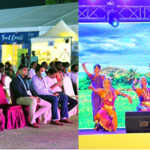 A special performance for the players on the eighth day of the 44th International Chess Championship at Mamallapuram.