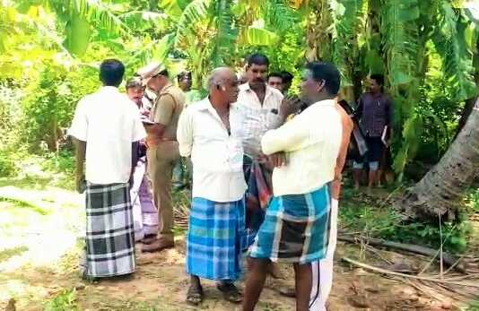 கும்பகோணம் திருவிசநல்லூரில் வயலில் அறுந்து கிடந்த மின்கம்பியை மிதித்து விவசாயி உயிரிழப்பு ..