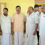 Meenjur Union DMK appoints new officers – Leaders pay tribute to statue by garlanding it-2 (2)