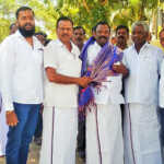 Meenjur Union DMK appoints new officers – Leaders pay tribute to statue by garlanding it-3 (2)