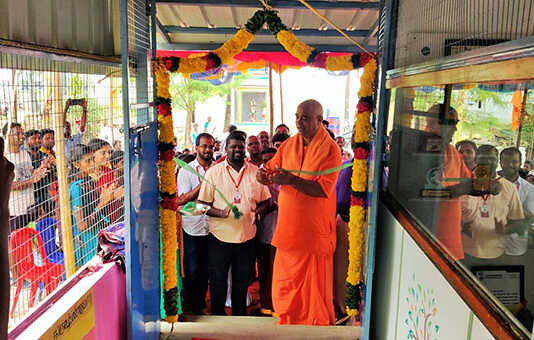 மீஞ்சூர் அடுத்த வஞ்சிவாக்கத்தில் கற்கை நன்று கிராம கல்வி அறக்கட்டளை சார்பில் இலவச இரவு பாடசாலை திறப்பு விழா ..