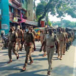 Over 300 policemen parade in Kanchipuram on the occasion of Vinayagar Chaturthi-3 (2)