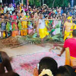 The first annual Thee Mithi Festival was held at Arulmiku Sri Muthumariamman Temple in Vellivaail Mettuttheru-1