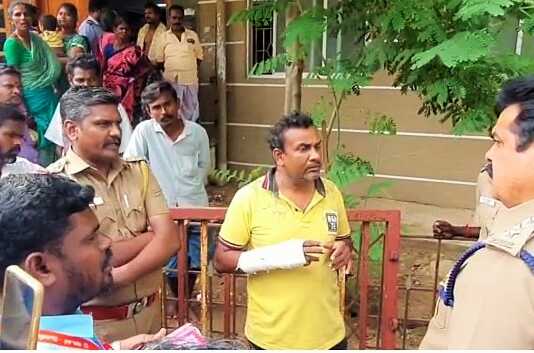 திருவாரூர் : சொத்து சம்பந்தமாக சகோதரர்கள் இடையே மோதல் .. மோதலை விலக்கிவிடச் சென்ற மைத்துனர் தாக்கப்பட்டு பரிதாப மரணம் ..