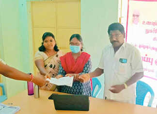 கும்மிடிபூண்டி அடுத்த பனப்பாக்கம் கிராமத்தில் நடைப்பெற்ற குடும்ப அட்டையில் திருத்தம் செய்வதுக் குறித்த விழிப்புணர்வு முகாம்..