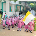 An awareness rally on plastic avoidance and cleanliness was held at Ponneri next orchard-1 (2)