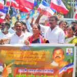 Demonstration held in Ponneri on behalf of Pratchii Bharatham against the hike in electricity tariff – Hundreds of volunteers participated-2 (2)