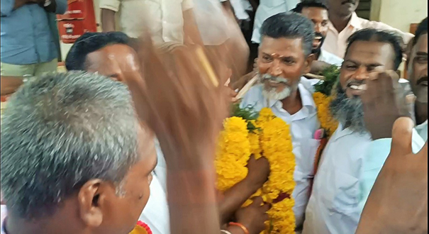 District Level Election of Tamil Nadu Government Vehicle Drivers Association held in Tiruvarur – Vanniyanathan's team wins in total-pic2 (2)