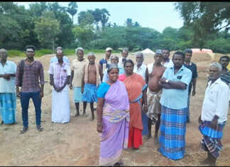 காஞ்சிபுரம் நெல்கொள்முதல் நிலையம் செயல்பட்டு வருவதாக அரசு அறிவிப்பு : இதுவரை செயல்படவில்லை என விவசாயிகள் குற்றச்சாட்டு