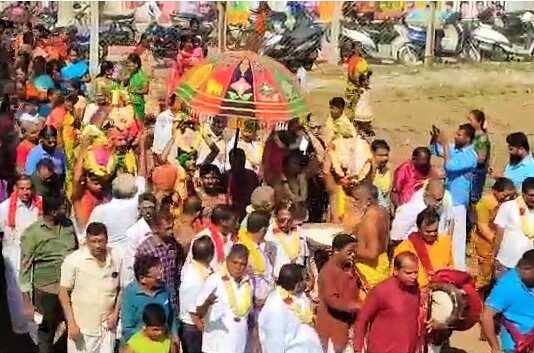 கும்பகோணம் : 200 ஆண்டுகளுக்கு பின் நடைப்பெற்ற 1200 ஆண்டுகள் பழமை வாய்ந்த நஞ்சுண்டேஸ்வரர் ஆலய கும்பாபிஷேக விழா ..