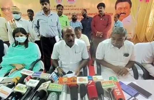 திருவாரூர் மருத்துவக் கல்லூரி வளாகத்தில் பல்வேறு மருத்துவப்பிரிவு கட்டடங்களை அமைச்சர் ம. சுப்பிரமணியன் திறந்து வைத்தார்