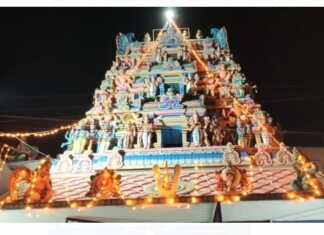 நவராத்திரி விழாவை முன்னிட்டு ஸ்ரீநரசிம்ம அவதாரத்தில் பக்தகர்களுக்கு காட்சியளித்த கும்பகோணம் வேதநாராயண பெருமாள்