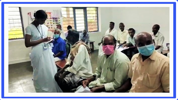 Host Lines Sangam Madurai Aravind Eye Hospital in association with free eye treatment camp held at Kumbakonam