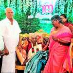 Relatives, relatives and friends celebrated the centenary birthday of a retired teacher in Kancheepuram-pic2 (2)