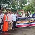 A demand slogan protest was held in Kumbakonam on behalf of the Railway Passengers Protection Association-p2 (2)