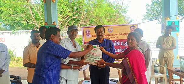 An initiative drive was launched in Andami village of Madhukur district on cultivation of crops after paddy - Thanjavur by the Joint Director of Agriculture-p6 (2)