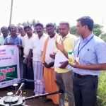Fertilizer sprayed on farmlands in Walangaiman area for free by drones-p1 (2)
